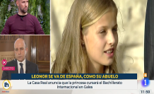 Television The Supreme Court firmly declares the annulment of the dismissal of a TVE scriptwriter for his label about Princess Leonor: "He is leaving Spain, like his grandfather"