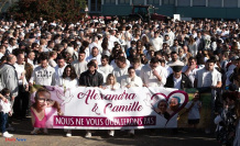 Ariège: thousands of participants in the white march in tribute to the farmer and her daughter killed in an accident at a road block