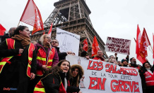 The Eiffel Tower closed for the fourth day in a row due to a strike