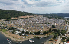 Thuringia: Peaceful course of techno festival at the lead hole reservoir