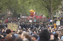 1ᵉʳ-May: 121,000 demonstrators in France, according to the Ministry of the Interior; more than 210,000, according to the CGT