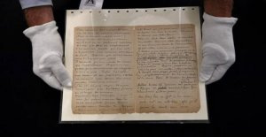 A joint letter of Van Gogh and Gauguin auctioned 210.600...