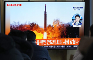 N Korea launches a possible missile at sea in the...