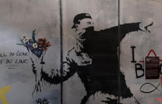 Is Welsh an anonymous artist?: "Banksy"...
