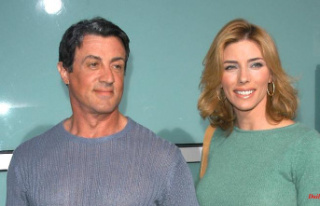 "Thank you, my darling!": Sylvester Stallone...