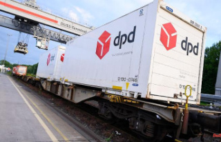 Start of freight train project: DPD also sends parcels...