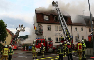 Baden-Württemberg: fire in an apartment building:...