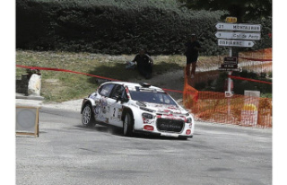 Rally. Laragnais: Damien Oberti leads after the first...
