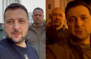 "Victory will come to us": Zelensky films...