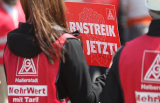 Saxony-Anhalt: warning strike in the steel industry...