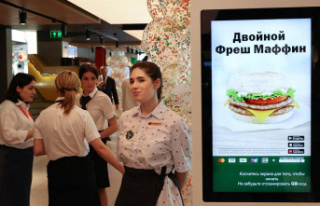 Ukraine is at war McDonald's Russia restaurants...