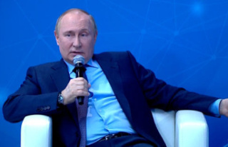 Vladimir Putin uses the example of Tsar Peter The...