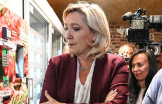 Marine Le Pen was on the move in North when she was...