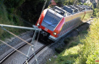 Hesse: ICE railway line free again after a landslide