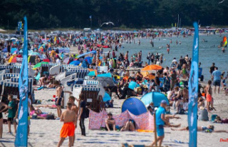 Mecklenburg-Western Pomerania: July also brought heat...