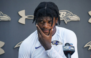 Lamar Jackson claims he has gained muscle in the offseason...
