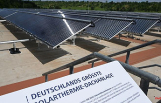 Baden-Württemberg: Large solar thermal system installed...