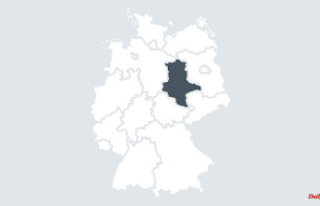 Saxony-Anhalt: competitive swimming in the Saale:...