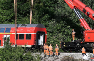 Train accident in Bavaria: Employees wrote a fire...