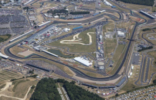 Two men are in hospital following a fight at Silverstone...