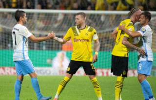 Football: Borussia Dortmund in the cup by 3-0 in the...