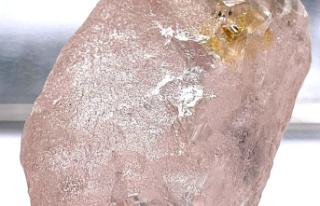 Largest pink diamond in the rough discovered in 300...