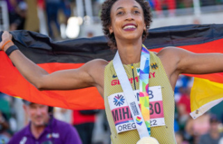 Malaika Mihambo defends long jump title at World Athletics...