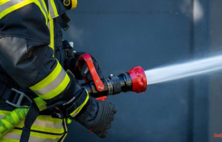Saxony: fire in an apartment building in Trebendorf:...