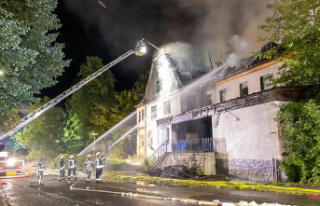 Saxony: Fire in a former discotheque in Lichtenstein