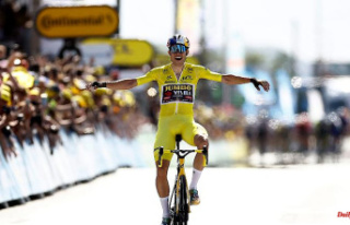 Yellow jersey defended: Van Aert wins fourth stage...