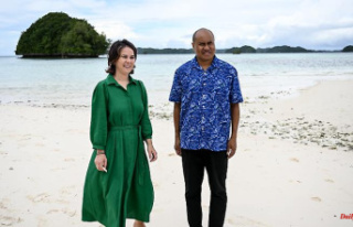Between G20 and Japan on Palau: Baerbock visits the...