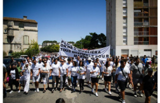 Bouches-du-Rhone. "Justice for Marwane: In Arles,...