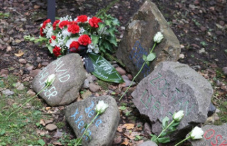 Holocaust: Weimar: Memorial stones for deported Jewish...