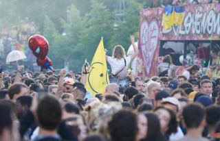 dr Motte's techno parade: ravers leave behind...