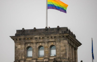 Christopher Street Day: Bundestag hoists rainbow flag...