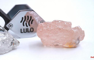 "The Lulo Rose": Largest rough pink diamond...