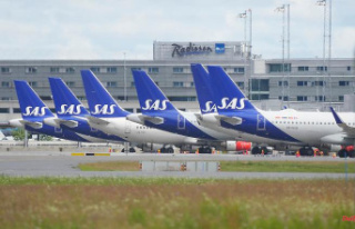 Scandinavian airline staggers: SAS applies for bankruptcy...