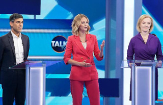 Truss and Sunak shocked: the presenter fainted during...