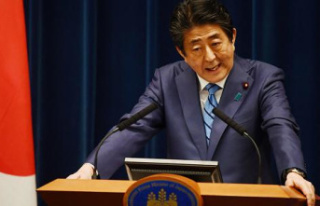 Ex-Japanese Prime Minster Shinzo Abe is in a'very...