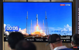 Launch of South Korea's first lunar probe