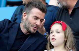 David and Harper Beckham: Dad-daughter trip to The...