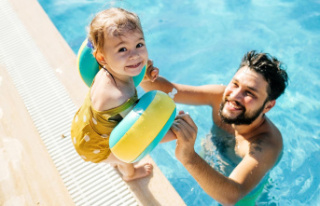 On the safe side: Swimming aids for children: With...
