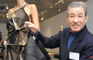 Steve Jobs bet on him: fashion designer Issey Miyake...