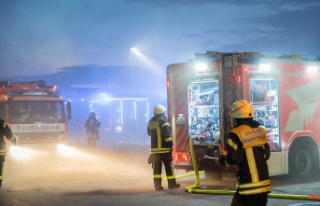 North Rhine-Westphalia: Fire at the recycling center...