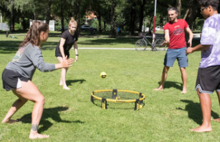 Roundnet: Trend sport from the USA: That's "Spikeball"...