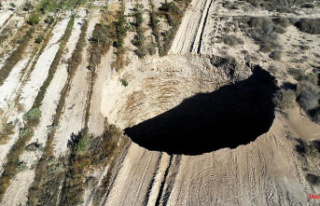 Origin is a mystery: Huge hole opens up in Chile's...
