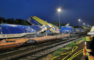 North Rhine-Westphalia: train accident on private...