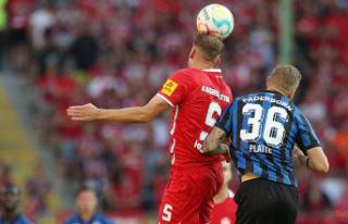 Paderborn grounded the Red Devils: hard impact hit...