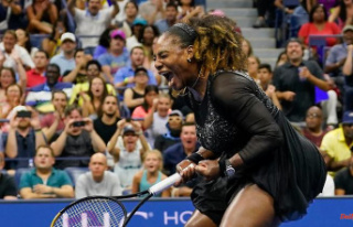 Emotional US Open start: Williams fights against a...