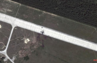 Detonation at air force base: Satellite image proves...